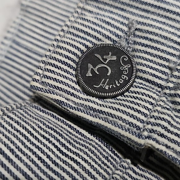 34 Heritage Pinstripe‎ Shorts Size 34 - Picture 2 of 5